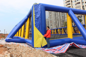 Cancha de Fútbol Inflable en Oferta, con Material de PVC y Capacidad de 3000 kg, para Entretenimiento Comercial al Aire Libre - Product Image 4