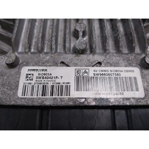 307 ECU et modules informatiques d'occasion SW9663607580 - Product Image 4