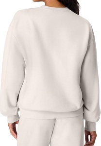Nouvelle collection – Sweat-shirt décontracté et confortable pour femme, tricoté, à manches longues, col et épaules tombantes, couleur unie, service OEM – Bangladesh - Product Image 2