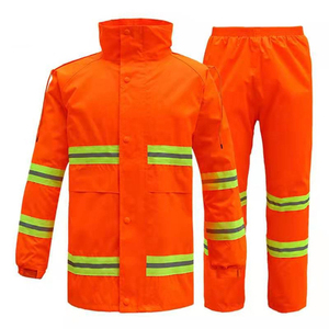 Breathable Cotton Comfortable Unisex Safety Wear High Visibility ANSI Class 2 <b>Waterproof</b> Customized Logo Uniform - Product Image 6