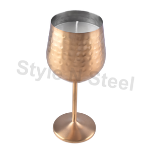 ที่ใส่เทียนหอม WG HM สีทอง สำหรับทำเทียนจากขี้ผึ้งถั่วเหลือง ใช้ตกแต่งสำหรับคริสต์มาส อีสเตอร์ วันเกิด และวันวาเลนไทน์ - Product Image 1