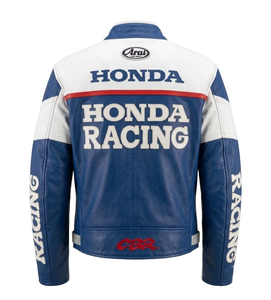 เสื้อแจ็คเก็ตหนังวัวแท้สำหรับนักแข่งรถ Zonda Professional สำหรับผู้ชาย/Chaqueta ตัดเย็บตามสั่งสำหรับขับขี่บนสนามแข่ง พร้อม Hump Level 2 CE - Product Image 2