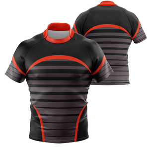 Camisetas de Rugby Transpirables de Secado Rápido Hechas a Medida, Camiseta de Manga Larga para Jugadores de Equipo, Camiseta de Rugby de Tela de Alta Calidad - Product Image 1