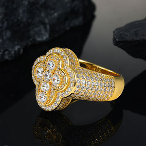 Women's White Gold Diamond <b>Ring</b> Round Brilliant Cut Classic Engagement Style - Product Image 2