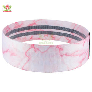 Set de Bandas de Resistencia para Entrenamiento de Cadera para Mujeres, Bandas Elásticas Anchas Antideslizantes para Ejercicios de Glúteos, de Poliéster Resistente - Product Image 4