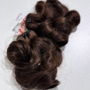 Prix de gros Extensions de cheveux humains vietnamiens Meilleur prix abordable Tendance Brun Bouncy Curly de haute qualité - Product Image 5