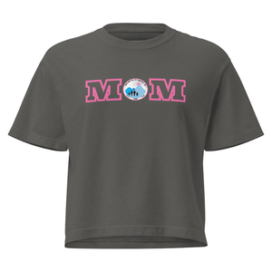 T-shirt rose ample et épais pour femme, motif graphique, coton premium, manches courtes, vêtement décontracté et tendance - Product Image 1