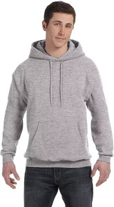 เสื้อฮู้ดผู้ชายทรงปกติ สีพื้น ผ้าฝ้ายถัก 100% สวมใส่สบายๆ สำหรับฤดูใบไม้ร่วง ดีไซน์สั่งทำได้ - Product Image 6
