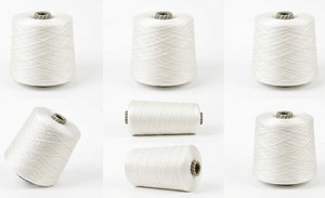 Hilo de Algodón 100% Blanco, Hilado Abierto, Blanqueado, Ecológico, para Tejer y Hacer Punto - Product Image 4