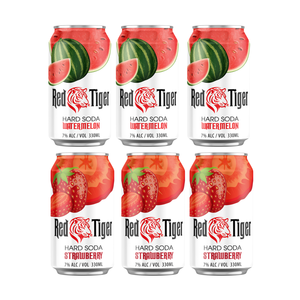 Soda au whisky prête à boire 7% ABV saveur mangue, canettes 330ml, boissons gazeuses fruitées, fabricant OEM ODM Vietnam - Product Image 4