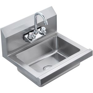 Commercial Kitchen Steel Fabrication Stainless Steel Wall Mount Hand Basin Faucet <b>Small</b> Hand <b>Sink</b> for Washing for Utility <b>Sinks</b> - Product Image 1