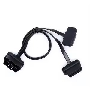 สายเคเบิลแยกสัญญาณ OBD2 แบบ 16 พิน ตัวผู้เป็นตัวเมียคู่ สำหรับเครื่องมือวินิจฉัยรถยนต์ - Product Image 3