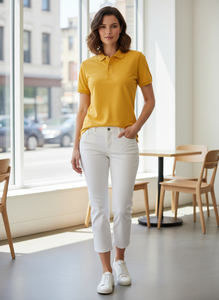 Polo de Alta Calidad 100% Algodón, Personalizable, Liso, con Mangas Cortas, Estilos Casuales, Colores Originales, Polos al por Mayor - Product Image 5