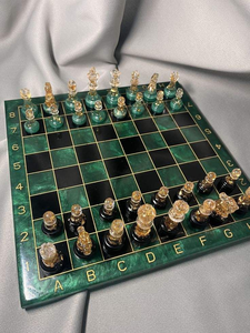 <b>Wooden</b> Resin <b>Chess</b> Game | Handmade Superior Quality Finish | Factory Direct Bulk Wholesale - Product Image 2