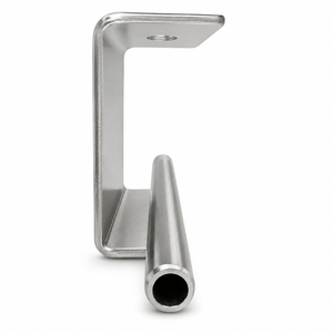 Sistema de Línea de Vida Horizontal, Soporte de Seguridad de Acero Inoxidable, 81 mm de Alto, 60 mm de Ancho, Hecho en Taiwán, Marca Handyman - Product Image 3