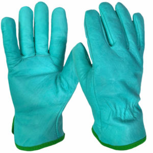 Gants de travail en cuir de vachette grainé de haute performance, résistants, pour la conduite, protection personnelle, doux et confortables - Product Image 6