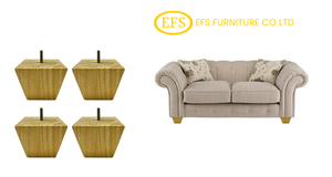 Modern Geometric Solid Wood Furniture <b>Leg</b> Unique Decorative Design <b>for</b> <b>Sofa</b> Cabinet Coffee Table Replacement OEM - Product Image 2