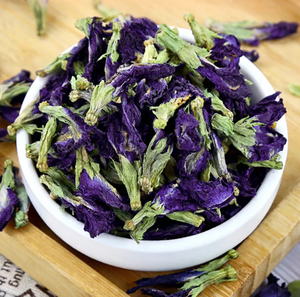 Fleur de pois papillon entière séchée du Vietnam, ingrédient naturel bleu pour tisane, boisson, coloration culinaire et bien-être quotidien - Product Image 1
