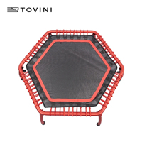 Mini Trampoline Indoor Rebounder Trampoline Exercice de gymnastique Fitness Trampoline pour adultes