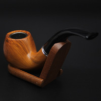 Accessoires pour fumeurs, vente directe d'usine, pipe à tabac en bois faite à la main, style ancien, durable