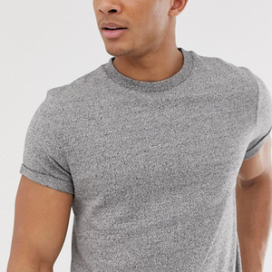 Servicio OEM, Camiseta Personalizada con Estampado Frontal para Hombre, Corte Regular, Fabricada en Fábrica, MOQ Bajo, Color Sólido, Sexy, 100% Algodón, Secado Rápido - Product Image 4