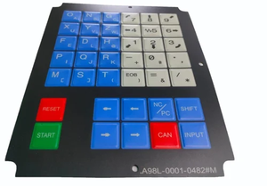 Remplacement du clavier à membrane FANUC A98L 0001 0482M pour panneaux de commande de machines CNC et équipements d'automatisation industrielle - Product Image 2
