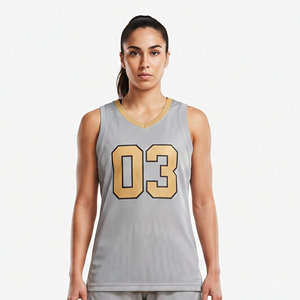 Camisetas de Baloncesto para Mujer, Ajustadas, de Alto Rendimiento, Personalizadas, del Fabricante - Product Image 6