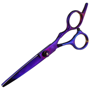 Tijeras de Peluquería Profesionales de Acero Inoxidable de 6'' con Hoja Afilada, Color Morado, Herramienta para Cortar Cabello, Bajo MOQ, Duraderas para Uso Profesional - Product Image 6
