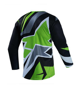 Ropa Deportiva para Hombre, Traje de Motocross MTB de Manga Corta, Personalizado, Talla Grande, Transpirable, Cómodo, Resistente, para Carreras Todoterreno - Product Image 3
