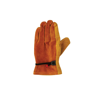 Guantes de Seguridad de Cuero con Muñequera Ajustable, Resistentes a la Abrasión, Antideslizantes, Impermeables, Resistentes a Impactos, para Uso General - Product Image 5