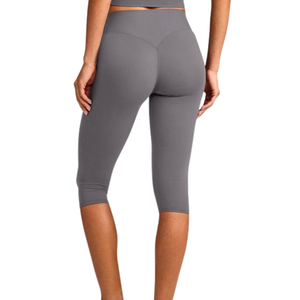 <b>Women's</b> <b>Capri</b> Leggings High Waist Stretch <b>Pants</b> Cropped Activewear Comfortable Breathable Workout Gym Yoga Sportswear Custom - Product Image 2