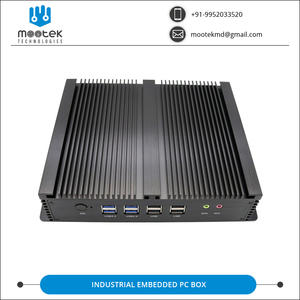 Haut de la liste 4ème génération I5 PC intégré industriel anti-poussière système de refroidissement sans ventilateur RS232 Linux MOOTEK Stock direct inde - Product Image 5