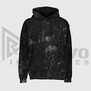 Heavyweight Spandex/Polyester Fleece Men's <b>Hoodies</b> Custom Logo Printed Pullover Sweatshirts High Quality Acid Wash Spring - Product Image 1