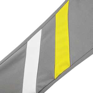 Conjunto de dos piezas corto con capucha y cortavientos de bloques de color, chándal de nailon ligero y funcional con cremallera para mujer, personalizable. - Product Image 6