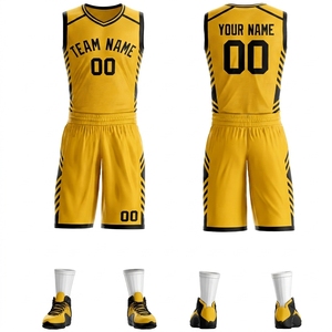 Camisetas de Baloncesto Personalizadas, Uniformes de Equipo Personalizados, Camisetas Transpirables de Secado Rápido, Logotipo, Nombre, Número, Impresión por Sublimación, Tallas Grandes - Product Image 4