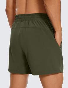 Pantalones Cortos Deportivos de Alta Calidad para Hombre, con Spandex, para Correr, Entrenar, Gimnasio, Cintura Elástica, Casuales, con Logotipo Personalizado - Product Image 3