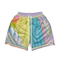 Pantalones Cortos de Malla de Béisbol al por Mayor, 100% Poliéster, Sólidos, Casuales, Transpirables, de Secado Rápido, Personalizables, de Alta Calidad