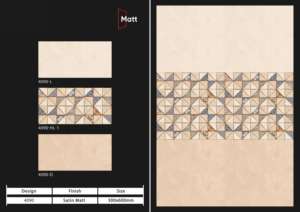 Elegantes azulejos de porcelana mate de 30x60 cm, desarrollados para interiores modernos, que garantizan fácil mantenimiento, durabilidad y antideslizantes. - Product Image 5