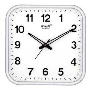 Horloge murale de bureau la plus vendue avec mouvement à quartz, fonctionnement silencieux et grand cadran facile à lire, disponible à la vente - Product Image 2