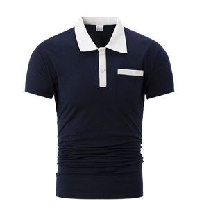 Camisetas para Hombre, Edición Premium, Alta Calidad, Diseño Sólido, Logotipo Personalizado Impreso y Bordado, Cuello Camisero, Transpirable, Tallas Grandes - Product Image 2