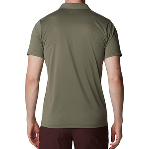 Polo pour homme de qualité supérieure, design OEM en gros, manches courtes, fabrication fine, t-shirt de golf pour homme - Product Image 2