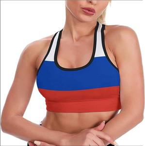 High Quality Women's Active Wear <b>Backless</b> Crop <b>Sports</b> <b>Bra</b> Wholesale Simple Halter Neck Design Plus Size Available Made Pakistan - Product Image 1
