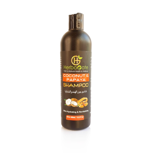 Shampoo naturel à la noix de coco et à la papaye pour nettoyer, hydrater et favoriser la santé quotidienne des cheveux de manière naturelle - Product Image 2