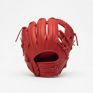 Genuine Leather <b>Baseball</b> Glove H-Web Right-Handed Full Finger Outfield Adult Durable <b>Baseball</b> Catching Gloves - Product Image 2