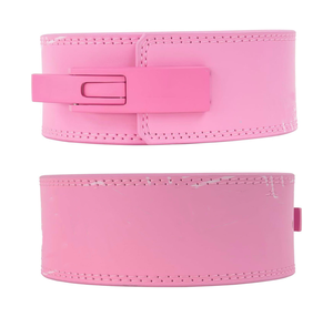 Ceinture de musculation en cuir premium, robuste, avec boucle à levier en acier réglable, pour la salle de sport et l'entraînement - Product Image 4