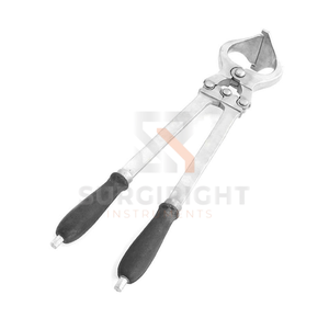 Emasculador de Acero Inoxidable Tipo Burdizzo, Instrumento Veterinario para Castración sin Sangre, Herramienta Robusta para Ganado, Cirugía Veterinaria - Product Image 6