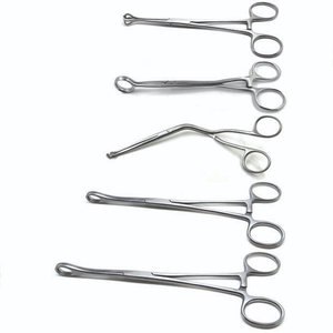 Ensemble de pinces chirurgicales en acier inoxydable, pinces médicales, pinces hémostatiques, instruments chirurgicaux, kit d'équipement hospitalier - Product Image 1
