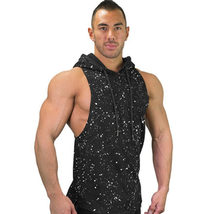 Débardeur à capuche sans manches pour homme, streetwear, nouvelle mode, séchage rapide, vêtements décontractés, sweat-shirts de sport pour homme - Product Image 1