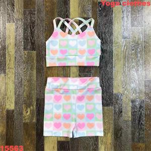 Top in tessuto Yoga Premium e set gonna/Shorts per ragazze con traspirabilità superiore e abbigliamento per bambini con stampa anti-umidità - Product Image 6