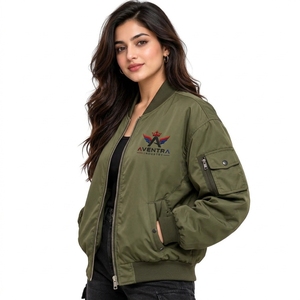 Blouson Bomber Matelassé Professionnel pour Femme 2026 – Respirant, Toutes Tailles Disponibles, Vente Directe Usine, Coton, Rivets, Service OEM - Product Image 2